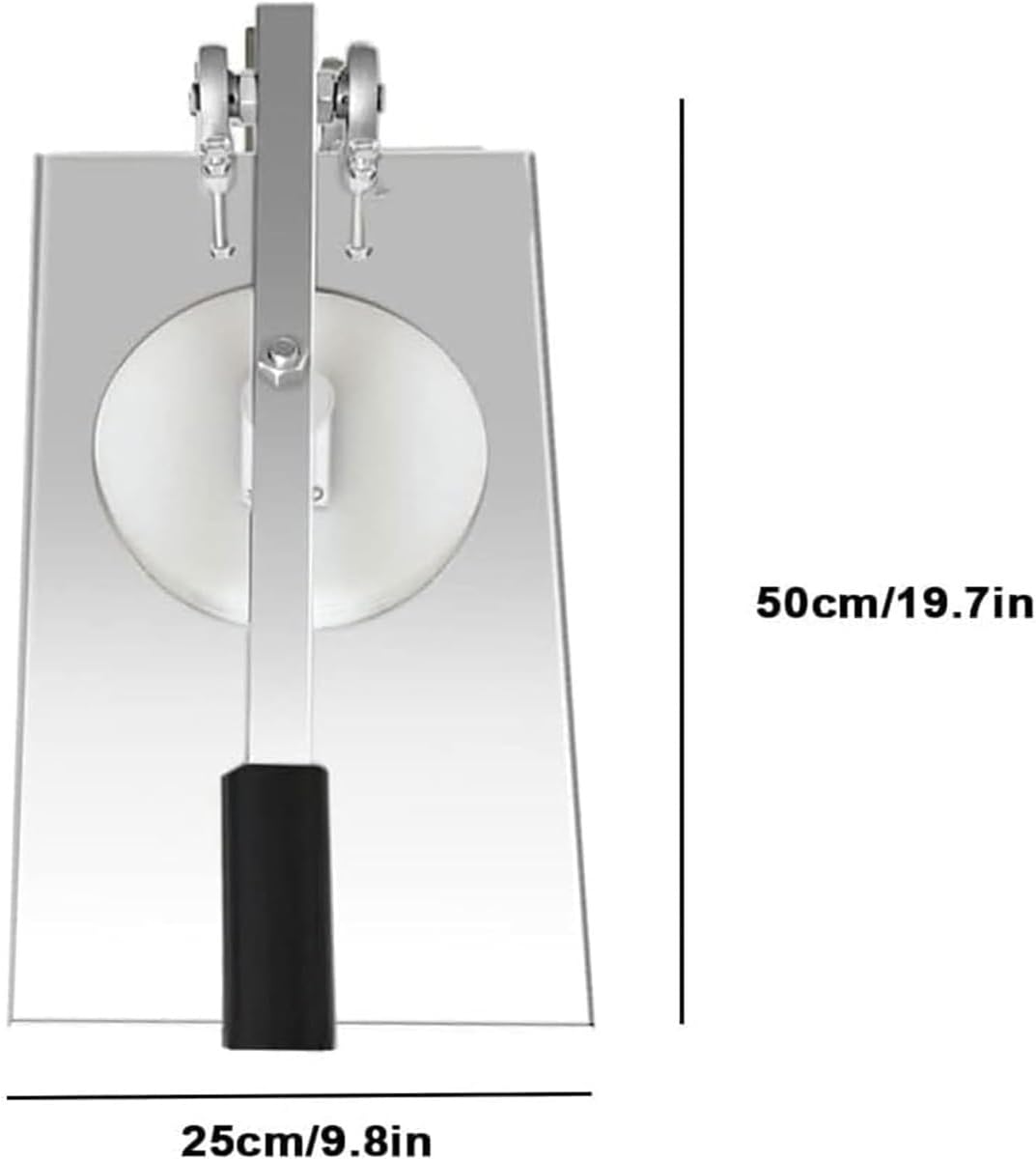 Pizza Dough Press Machine,Manual Pizza Dough Press Machine,Commercial Pizza Press,Home Adjustable Angle Pizza Press Machine for Western Food Shops, Pizza, Pie, Tortillas(12cm)