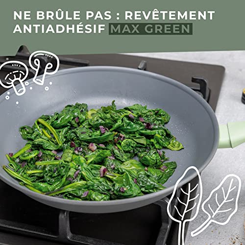 Poêle cuisson 24 cm Fackelmann : cuisinez vert et éco-responsable en famille