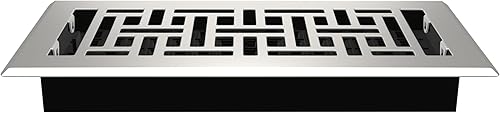 Miniatura 7 de Decor Grates AJH410-NKL Registro de suelo de 4 x 10 pulgadas, níquel