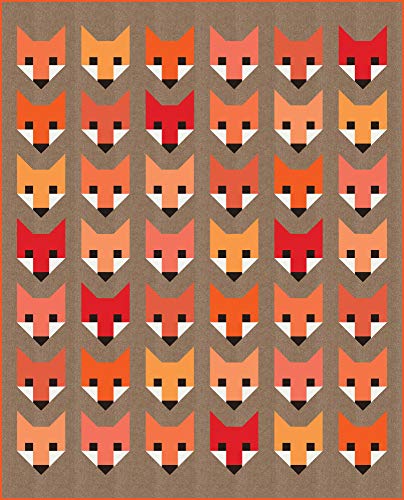 Elizabeth Hartman Fancy Fox Quilt Kit image