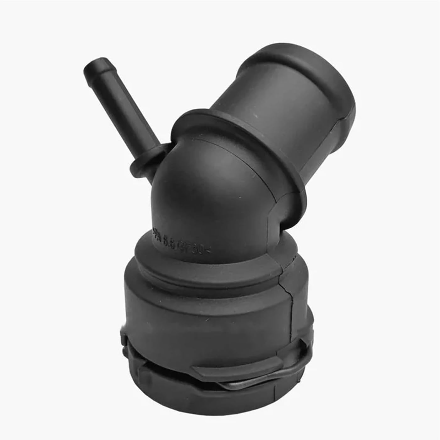 6Q0122291E Radiator Coolant Water Hose PIpe Connector Flange Compatible with A3 TT Compatible With VW Golf Jetta Rabbit Beetle Caddy Polo Compatible With Touran Beetle