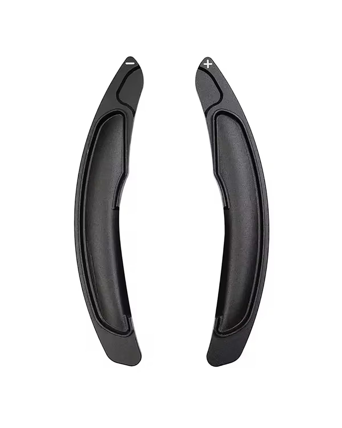 Mhyesa Black For Asx Outlander Lancer Eclipse 2010-2020 Car Steering Wheel Paddle Shift(Black)