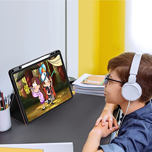 Ipad Pro 12.9 Inch 6Th / 5Th Generation Case (2022/2021 Version), Ipad Pro 12.9 Cases With Pencil Holder, Minimalist Full Body Protective Tablet Folio Cover Auto Wake/Sleep - Rose Gold #TOP4