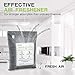 CLEVAST Bamboo Charcoal Air Purifying Bags - (Large, 4×200g), Removes Odors and Moisture, Nature Fresh Air Purifier Bags, Odor Eliminator for Home, Car, Pets, Bathroom, Basement