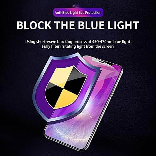 Erha Genius Privacy Screen Protector for iPhone 13 Pro Max / 14 Plus, Electroplated Colorful Anti-Spy Tempered Glass Film (6.7 inch)