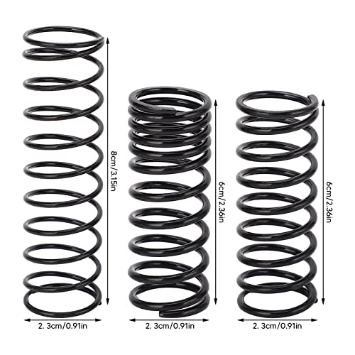 Upgrade Pedal Spring Kit for G25 G27 G29 G920 Racing Wheel - High Strength Metal, Black Color