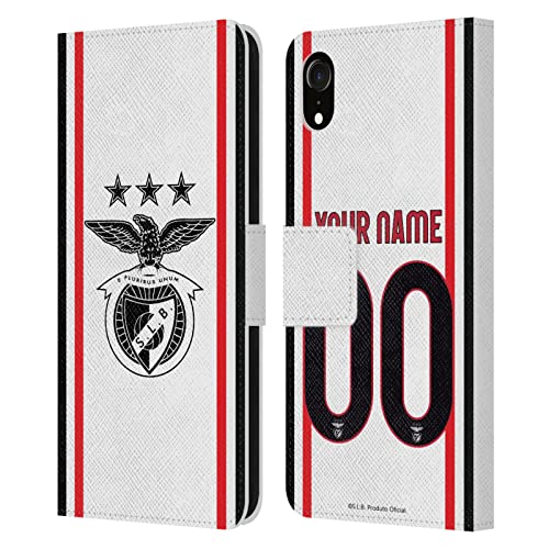 Coque Benfica iPhone XR en cuir à portefeuille personnalisable