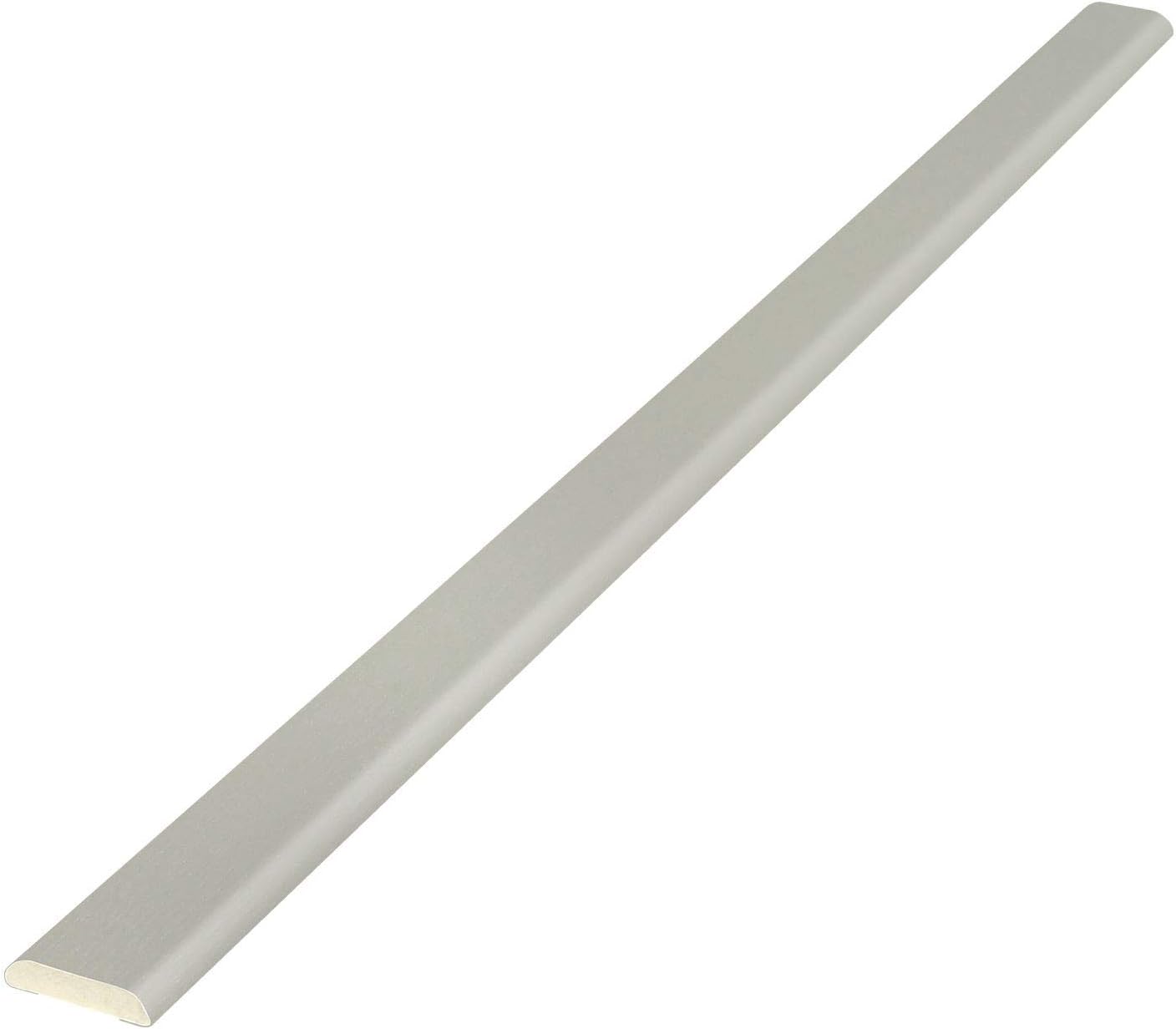 White 25mm x 5m DMould PVC Window Trim Plastic Finishing Strip