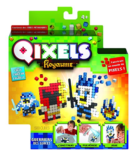 Asmokids Qixels - Mini Kit di 4 creazioni, Motivo
