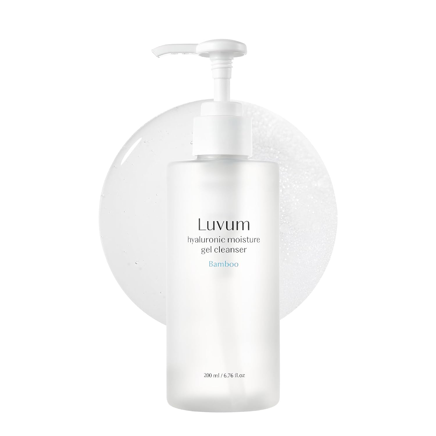 LUVUM Bamboo Hyaluronic Gel Cleanser - Hydrating Cleanser