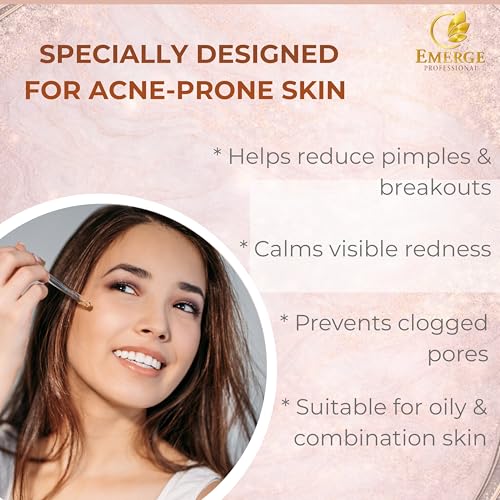 Image of 6% Azelaic Acid + 4% Niacinamide Clarifying Face Serum for Acne & Blemish Control, Brightening & Even Skin Tone - 30 ml