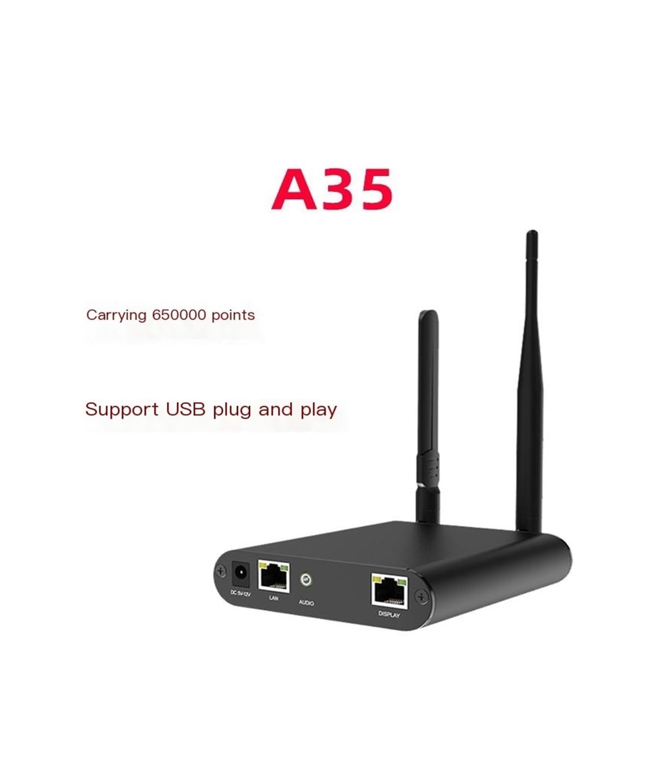 A35 Asynchronous Cloud Networking LED Display Advertising Full Color Screen Offline Control C3