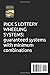 PICK 5 LOTTERY WHEELING SYSTEMS: guaranteed systems with minimum combinations