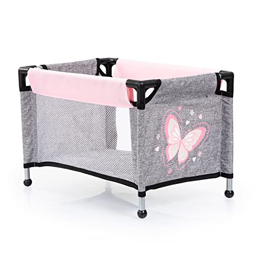 Cochecito para muñecas completo con cama y saco de dormir 2