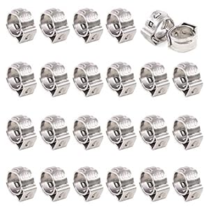 Swpeet Schlauchschellen Set Edelstahl 35 Stück