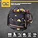 Custom Leathercraft1539 Multi-Compartment 50 Pocket Tool Bag