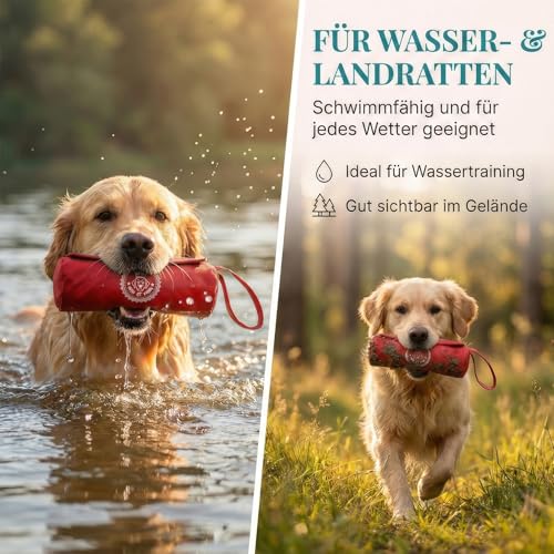 HUND IST KÖNIG Futterdummy Hunde - Futterbeutel Hundetraining