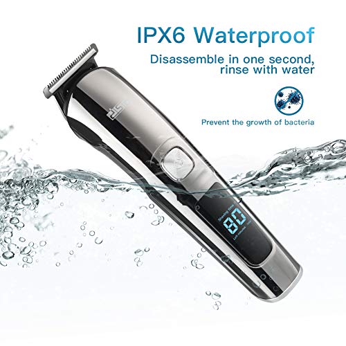 Dsp Facial Hair Trimmer For Men Electric Clippers And Grooming Sets For Pubic Hair Beard Nose Trimmer Kits Usb Rechargeable Ipx7 Waterproof #TOP4