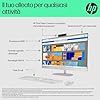 HP 27-cr0001sl All-in-One, AMD Ryzen 5 7520U, 8GB RAM LPDDR5, 512GB SSD NVMe, AMD Radeon Integrata, Display da 27" FHD IPS, Wi-Fi, Audio Integrato da 2W, Windows 11, Non è Touch, Bianco