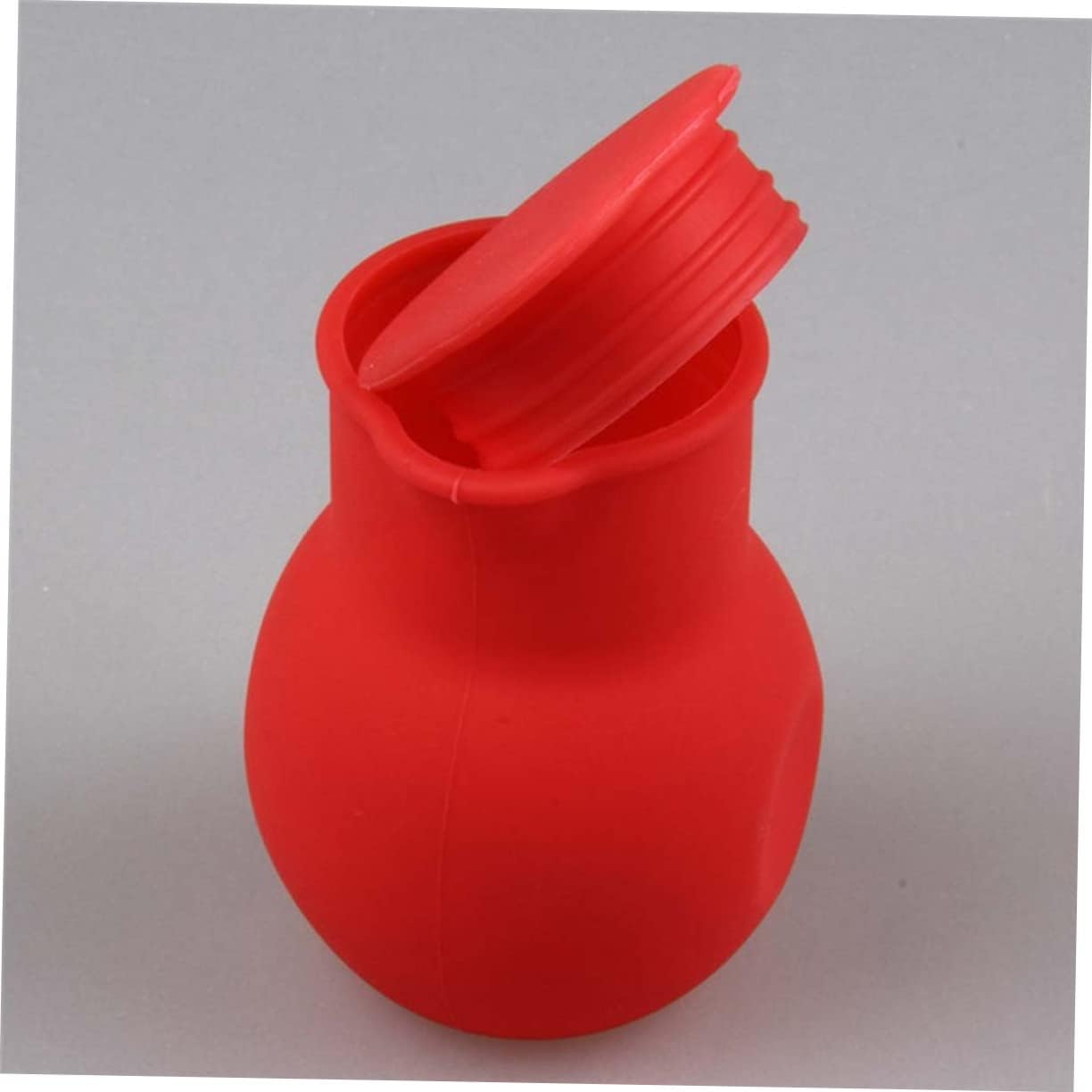 Silicone Chocolate Melting Pot for Butter and Sauces, Red