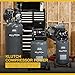 Klutch 20-Gallon Air Compressor, 2 HP, 120 Volts, 175 PSI