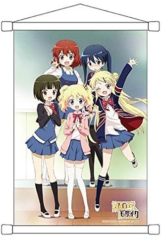 Amazon.co.jp きんいろモザイク タペストリー B3サイズ 全員集合