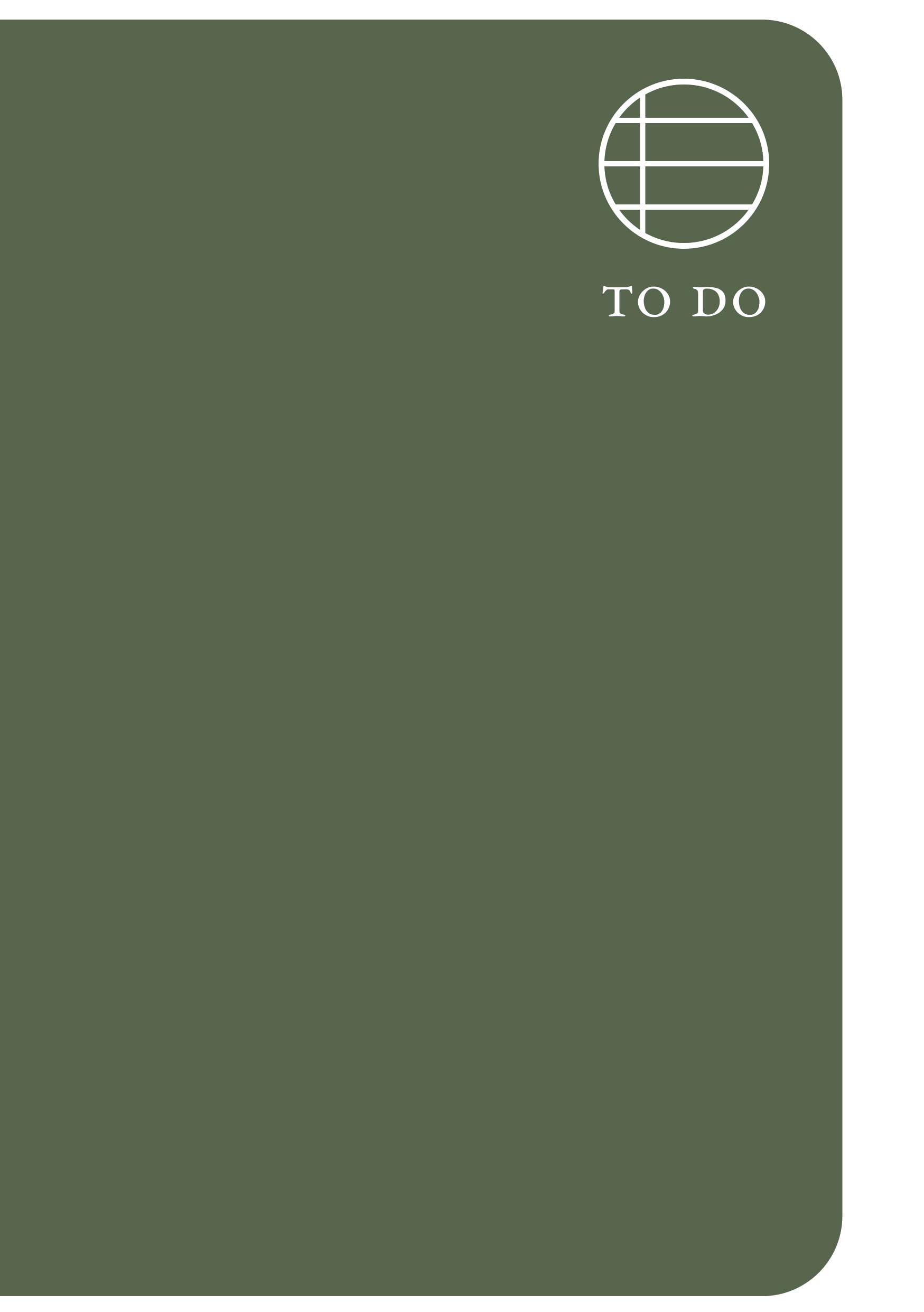 Verdant Dusk Pocket To Do Notebook (Original Softcover Today Planners)