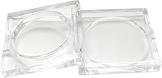 4 unidades de caja de polvo vacía transparent...