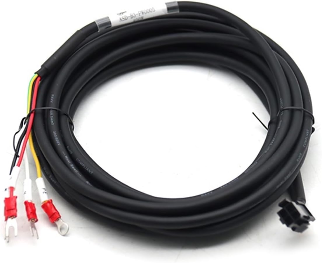 Low Power Servo Motor Encoder Cable ASD-B3EN0003 ASD-B3EN0005 Power Cable ASD-B3PW0003 ASD-B3PW0005 1PCS(Brake Cable,3M)