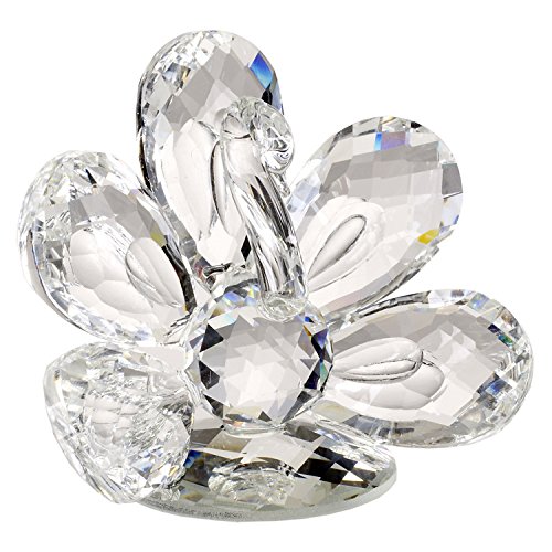 BohemianGifts Debora Carlucci Italian Sparkling Crystal Elements Peacock Figurine