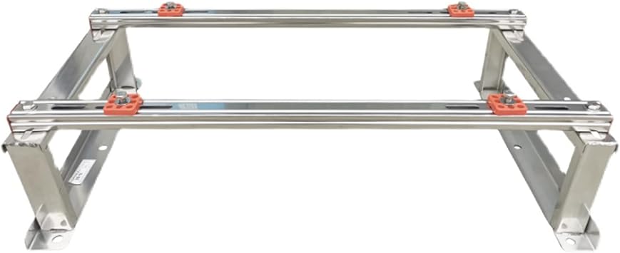 Mini Split Air Conditioner Support Bracket, Stainless Steel Condenser Bracket, Heavy Duty Ground Stand Bracket for Mini Split Air Conditioner, Air Handler Stand Heat Pump Base Stand Shelf