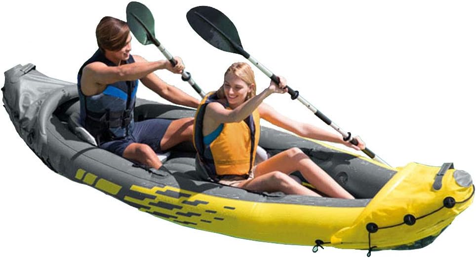 kayak da pesca in canoa tandem