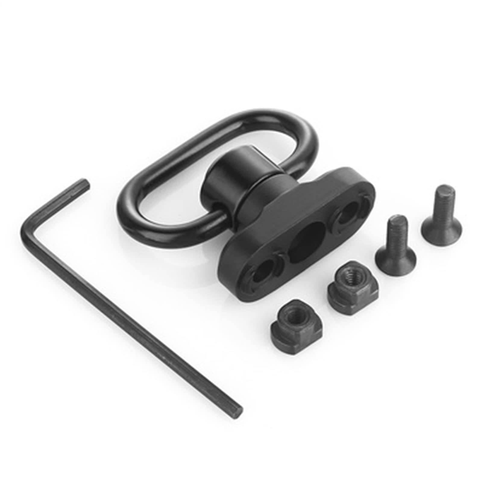 M Lok Qd Sling Swivel Adapter Schnell abnehmbares Kit mit 360 Grad Drehung Sling Mount Adapter Rail Mount Multifunktions Taktische Werkzeuge