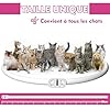 Collier Anti Puces pour Chat, Naturel Collier Anti Tique Chat, Protection Imperméable 12 Mois, Réglable (48 cm) #2