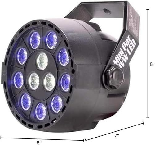 Miniatura 6 de Eliminator Lighting Iluminación LED (Mini-PAR-UVW