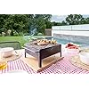 Barbecue Portatile Aktive Rotonda Senza Fumo Nero Acciaio Inossidabile Ferro 34 X 21 5 X 34 Cm 87307201