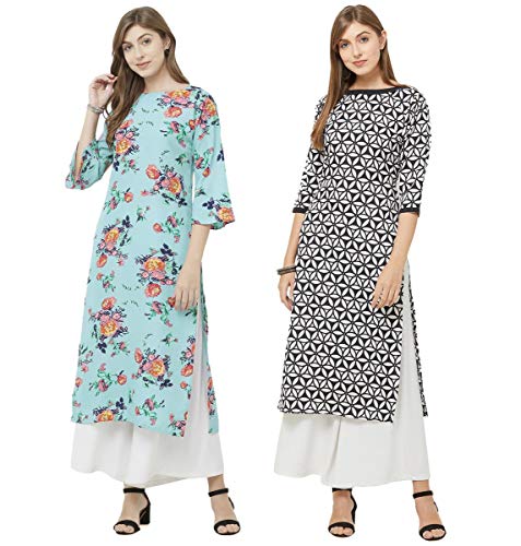 Image of ANNI DESIGNER Women's Crepe Printed Invalid ASIN Saree