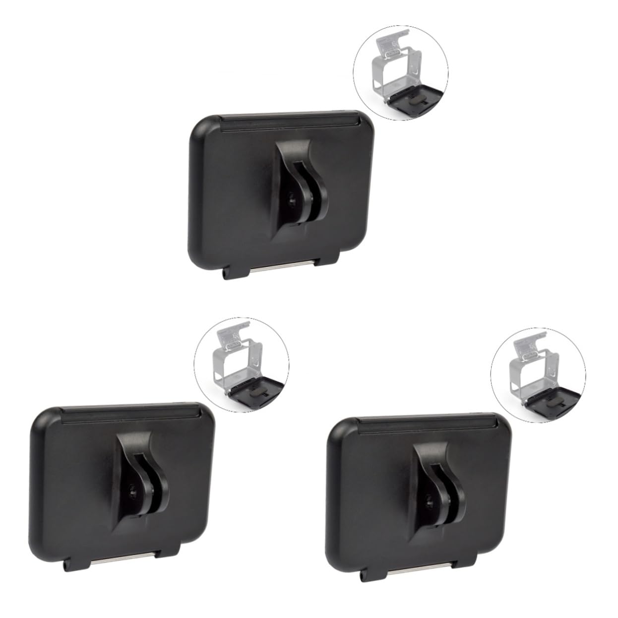 Hemobllo 3pezzi Custodia Protettiva Per Fotocamera Shell Posteriore Per Leggera e Resistente Protezione Completa Da Urti e Graffi Design Compatto e Delicato Accessorio Essenziale Per