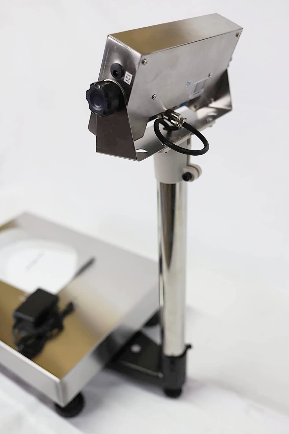 SellEton SL-916-16x12 Industrial Bench Scale 16” x 12” Stainless Steel Platform & Indicator 400 lb Capacity x 0.02 lb Accuracy