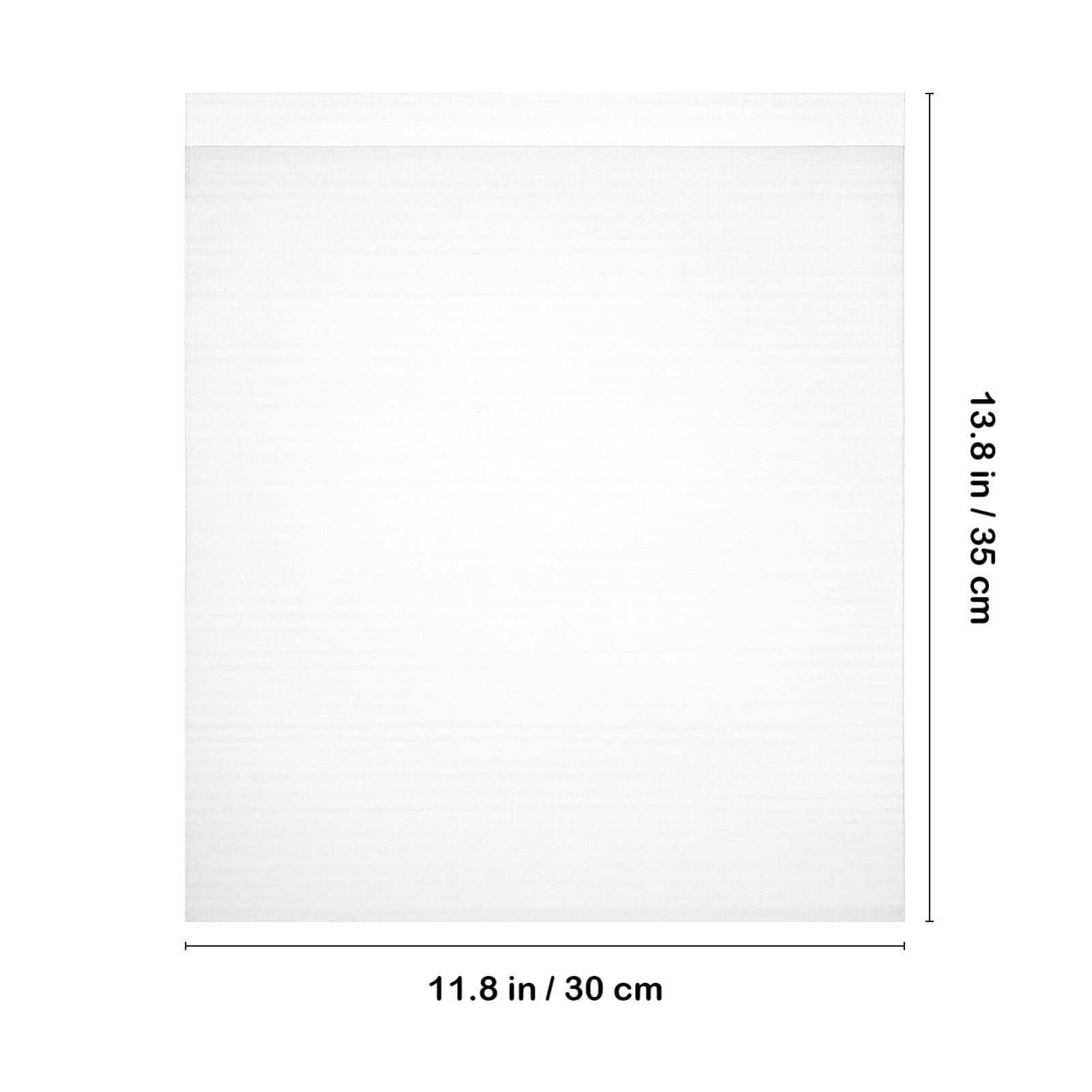 Holibanna 100pcs Foam Pouches for Packing and Shipping Thick Cushion Foam Sleeves for Fragile Items Shock Absorbing Packing Supplies for Glassware and Dishes