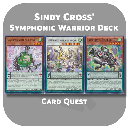 Complete Custom ZEXAL Symphonic Warrior Synchro Deck