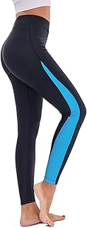 GEEK LIGHTING Swim Pants for Women Surfing Leggings SPF Swimming Tights Rash Guard Water