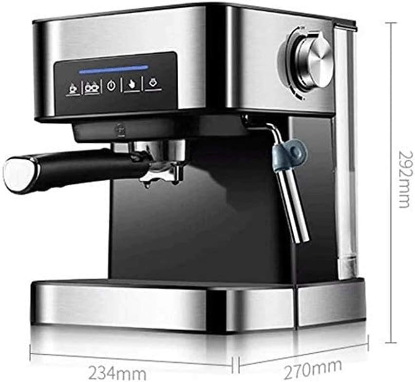 Dimensions of Generic 20Bar Espresso Machine
