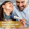 Palito de anuncio de embarazo Clearblue con destello 1 unidad; recordatorio único y memorable para compartir momentos especiales en redes sociales 8