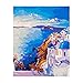 Paint by Numbers for Adults by Banlana, DIY Adult Paint by Number Kits for Beginners on Canvas Rolled 16" by 20" (Santorini)