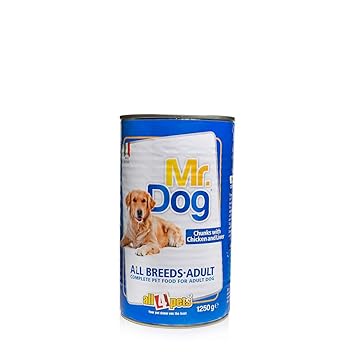 Mr.Dog Chunks with Chicken Liver 1250gm