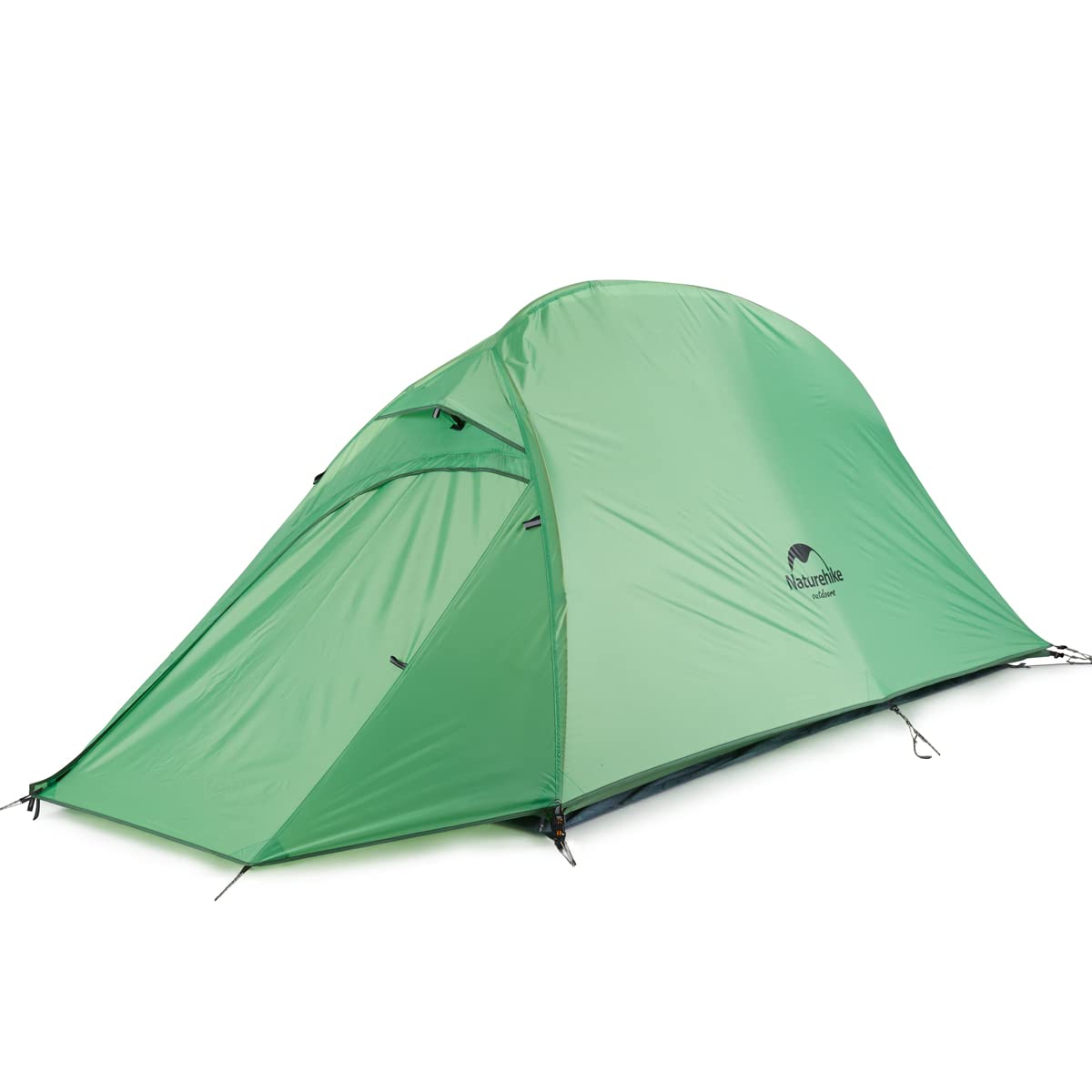 Naturehike Cloud up 1 Persona Carpa para Mochileros para Carpa de Cúpula Ligera para Acampar y Senderismo para 1 Hombre(Actualización Verde 210T)