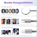 Ladekabel für Apple Watch und iPhone Ladegerät - 120cm USB C Charging Kabel Ladestation für iWatch Serien, 3 in 2 SchnellLadekabel für iPhone 17/16/15/14/13/12/11/iPad/A...