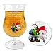 Verre à bière belge La Chouffe Personnalisé Gravure Nucléé 33 cl