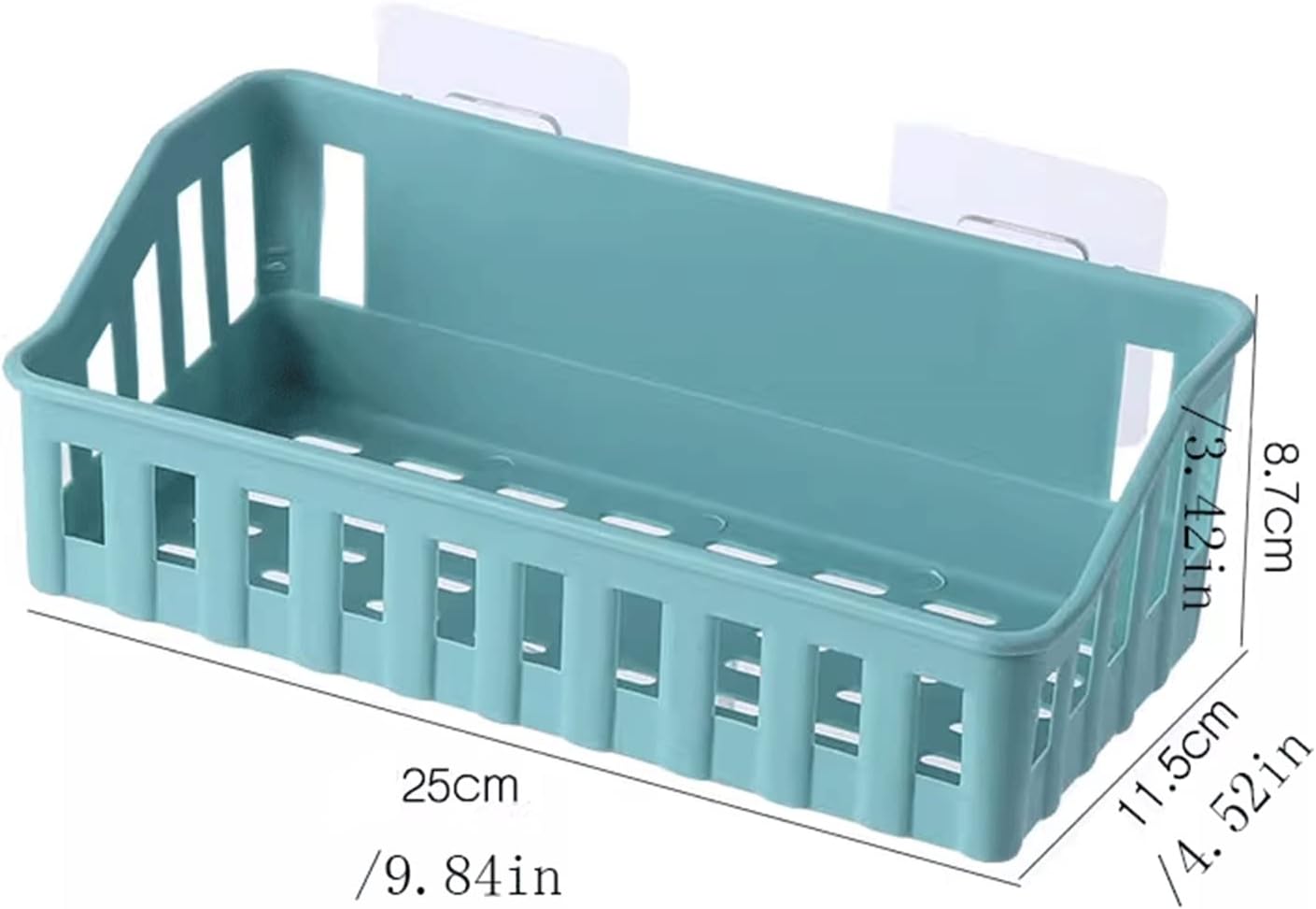 Floating Shelves 4 Shelves Toilet Plastic Storage Shelves Toilet Washstand Wall Mounted Storage Shelves Non Perforated Shelves Bathroom Shelves Hanging Spice Rack Wall Mount (Color : Brown)